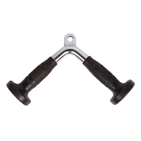 Randy & Travis Rubber-Coated Tricep Pushdown Bar Attachment