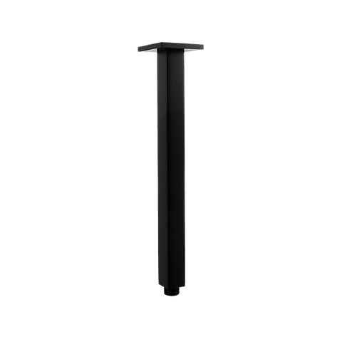 Shower Head Arm Wall Connector Electroplated Matte Black Finish