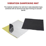 1.8m2  Sound Deadener Butyl Car Insulation Dampening Proofing