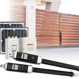 1000KG 20W Solar Double Swing Auto Motor Remote Gate Opener