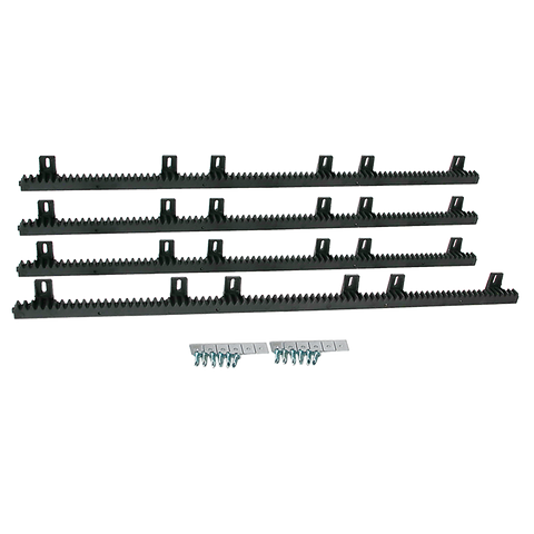 Sliding Gate Hardware Accessories Kit - 4m Gear Rack Track