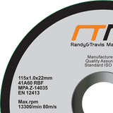 115mm 4.5" Cutting Disc Wheel for Angle Grinder x50