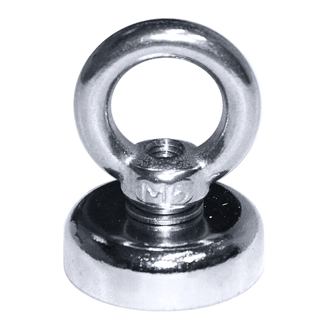 12Kg SALVAGE Strong MAGNET N52 Neodymium Eyebolt Circular Ring