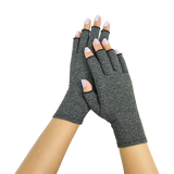 Arthritis Gloves Compression Joint Finger Hand Wrist Support Brace - Large