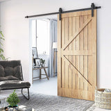 1.8m Sliding Barn Door Hardware Heavy Duty Sturdy Kit