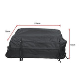 458 Litre Large Car Cargo Travel Rain Proof Roof Top Bag Storage Carrier Box