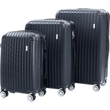 Delegate Suitcases Luggage Set 20" 24" 28" Carry On Trolley TSA Travel Bag