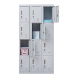 12-Door Locker for Office Gym Shed School Home Storage